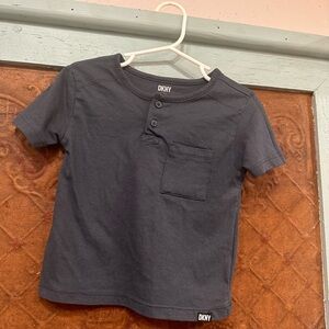 3 for $10! DKNY Kids Charcoal Short Sleeve Tee